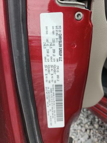 2012 CHRYSLER TOWN & COU #3294598043