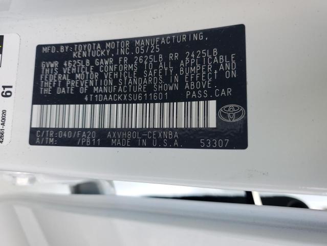 2025 TOYOTA CAMRY XSE #3297175899