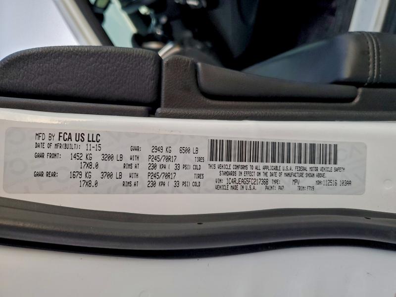 2015 JEEP GRAND CHER #3296289415