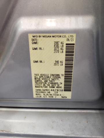 2015 NISSAN ALTIMA 3.5 #3298158268