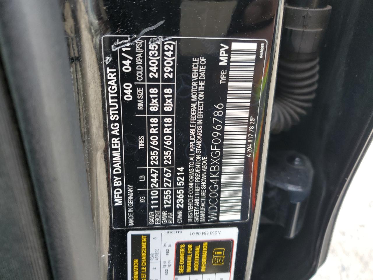 MERCEDES-BENZ GLC-CLASS 300 4MATIC