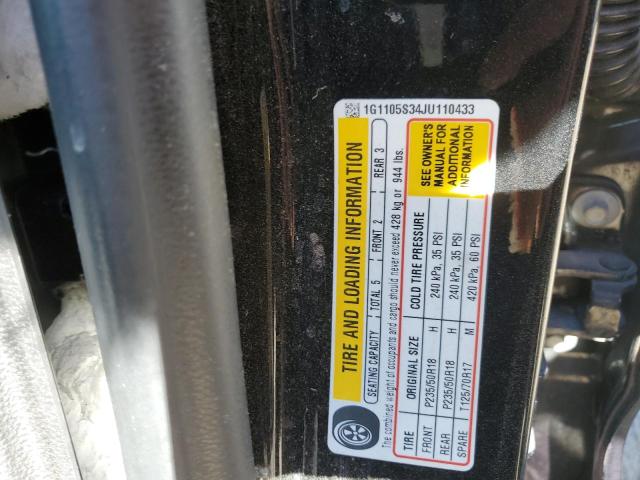 2018 CHEVROLET IMPALA LT #3302811907