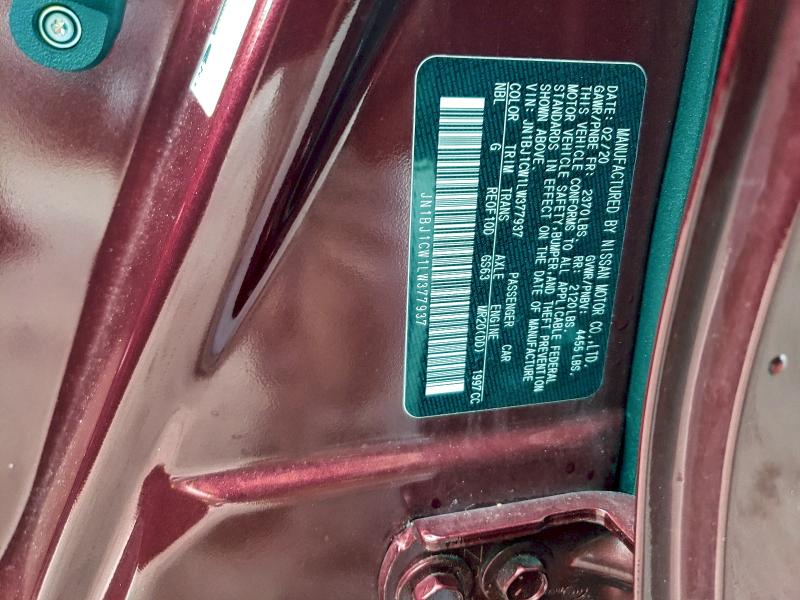 2020 NISSAN ROGUE SPOR #3309410974