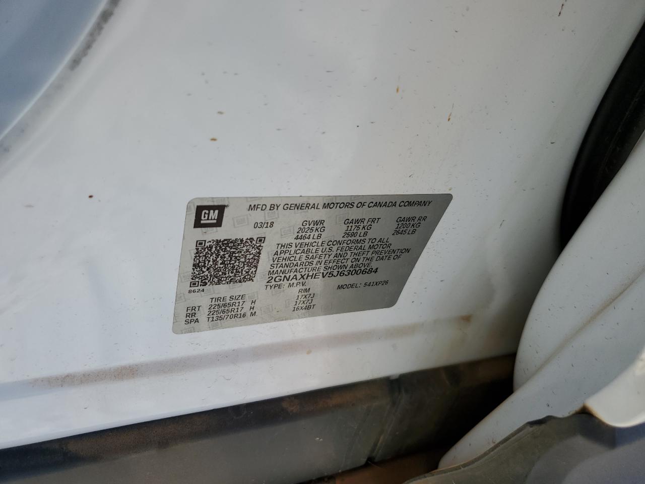 CHEVROLET EQUINOX LS