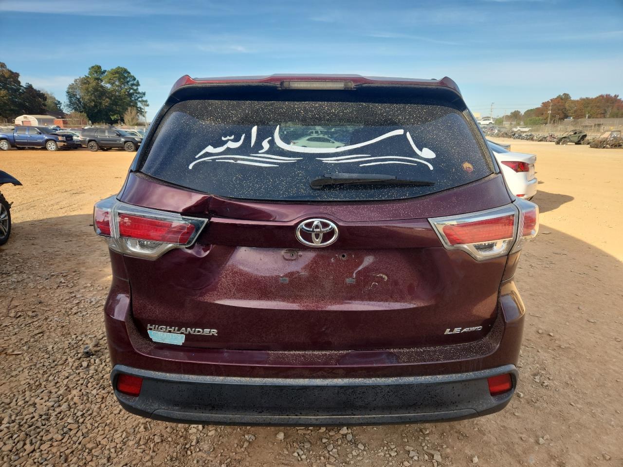 TOYOTA HIGHLANDER LE