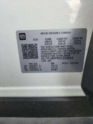 2025 CHEVROLET TRAX 1LT #3291213959