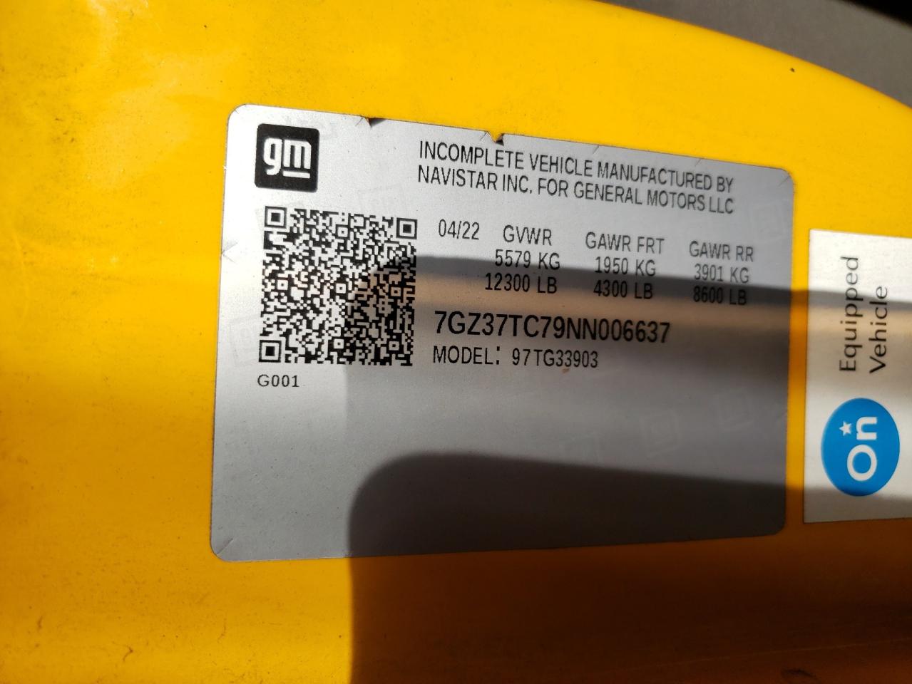 GMC SAVANA CUTAWAY G3500