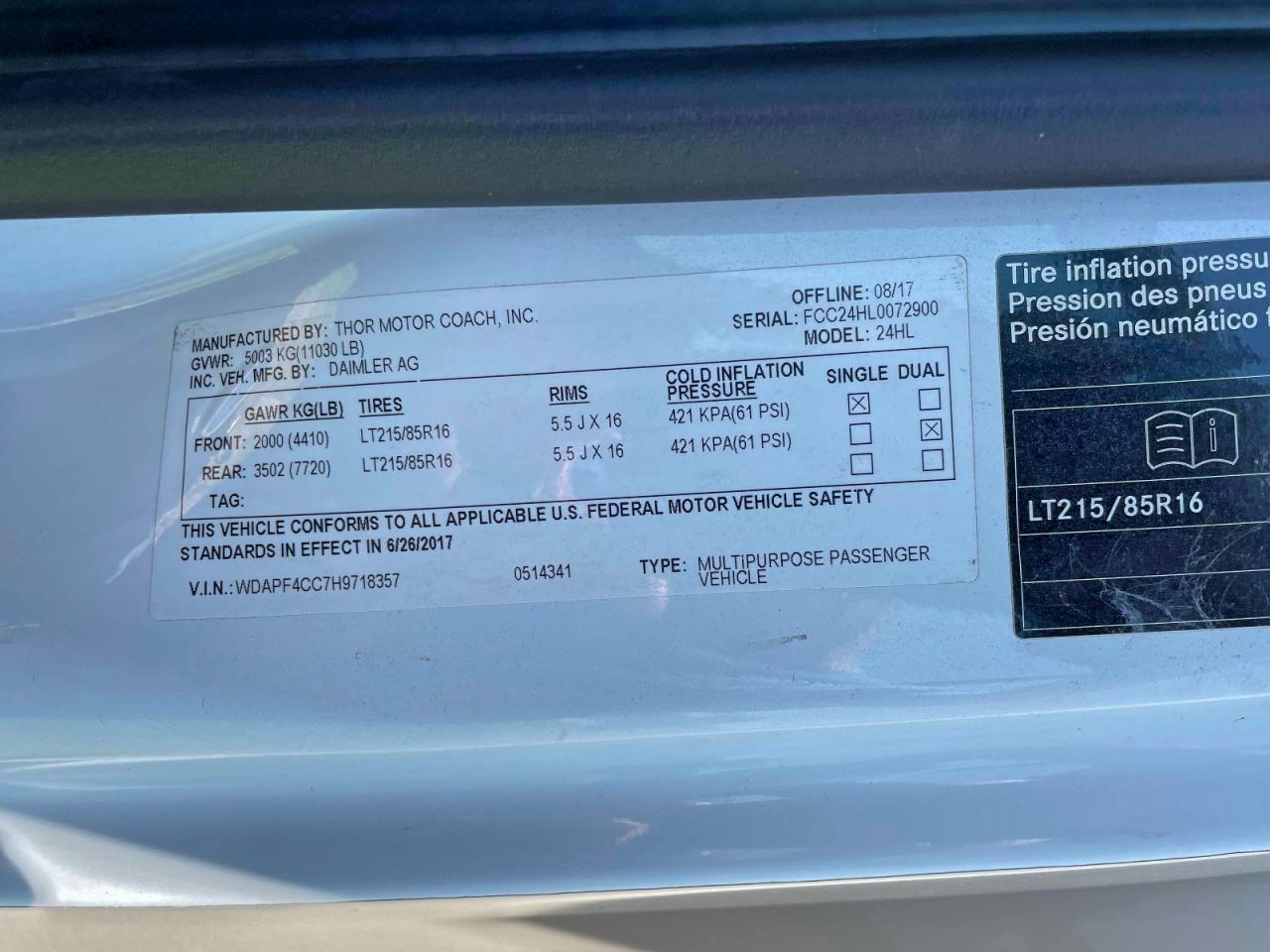 MERCEDES-BENZ SPRINTER 3500