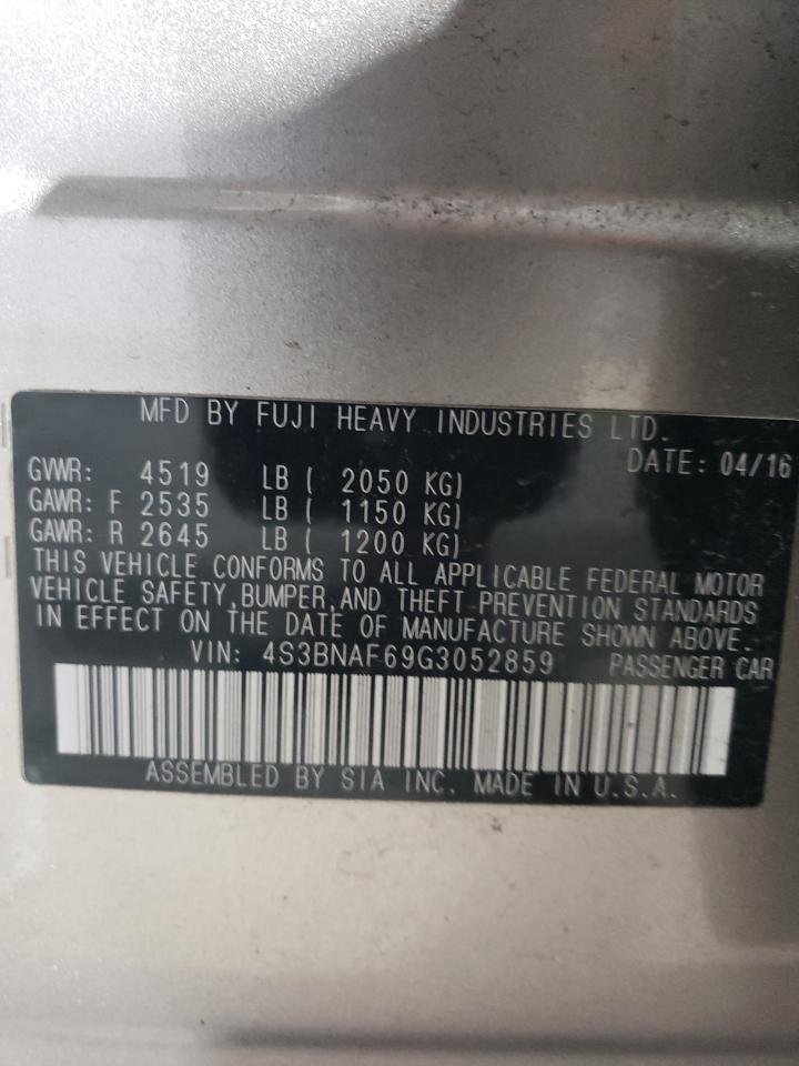 SUBARU LEGACY 2.5I PREMIUM