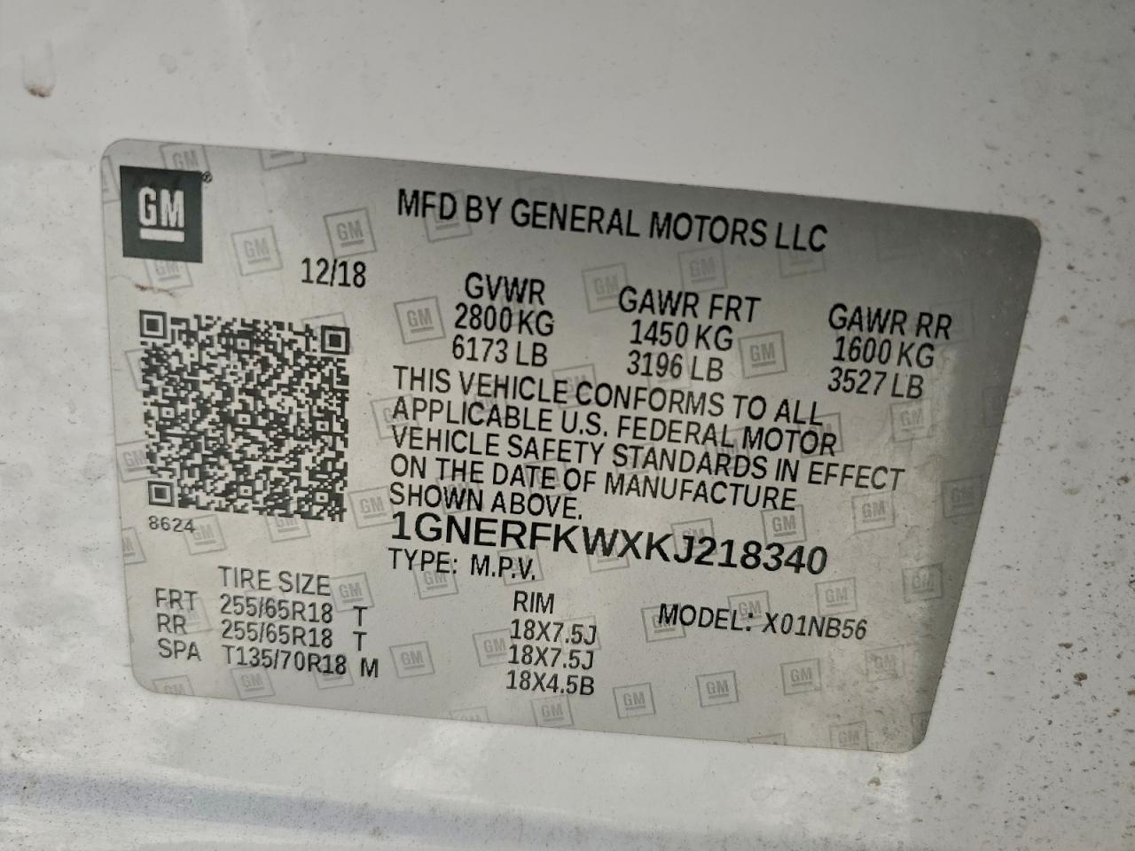 CHEVROLET TRAVERSE LS