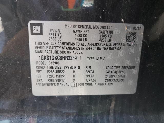 2017 GMC YUKON XL C #3309583562