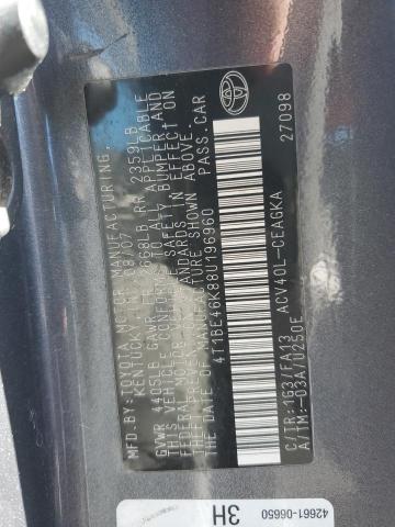 2008 TOYOTA CAMRY CE #3284773540