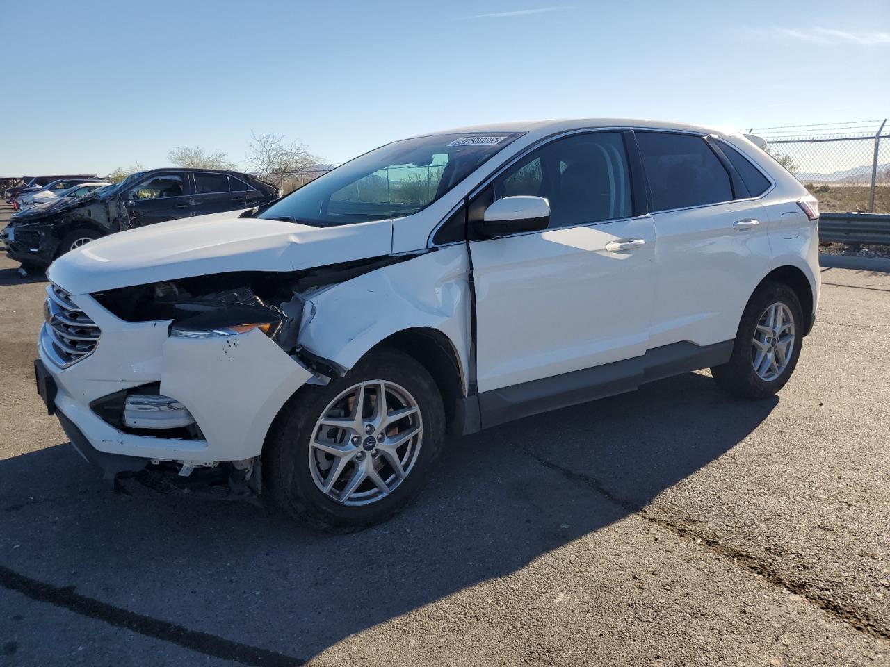 Lot #3302121131 2022 FORD EDGE SEL
