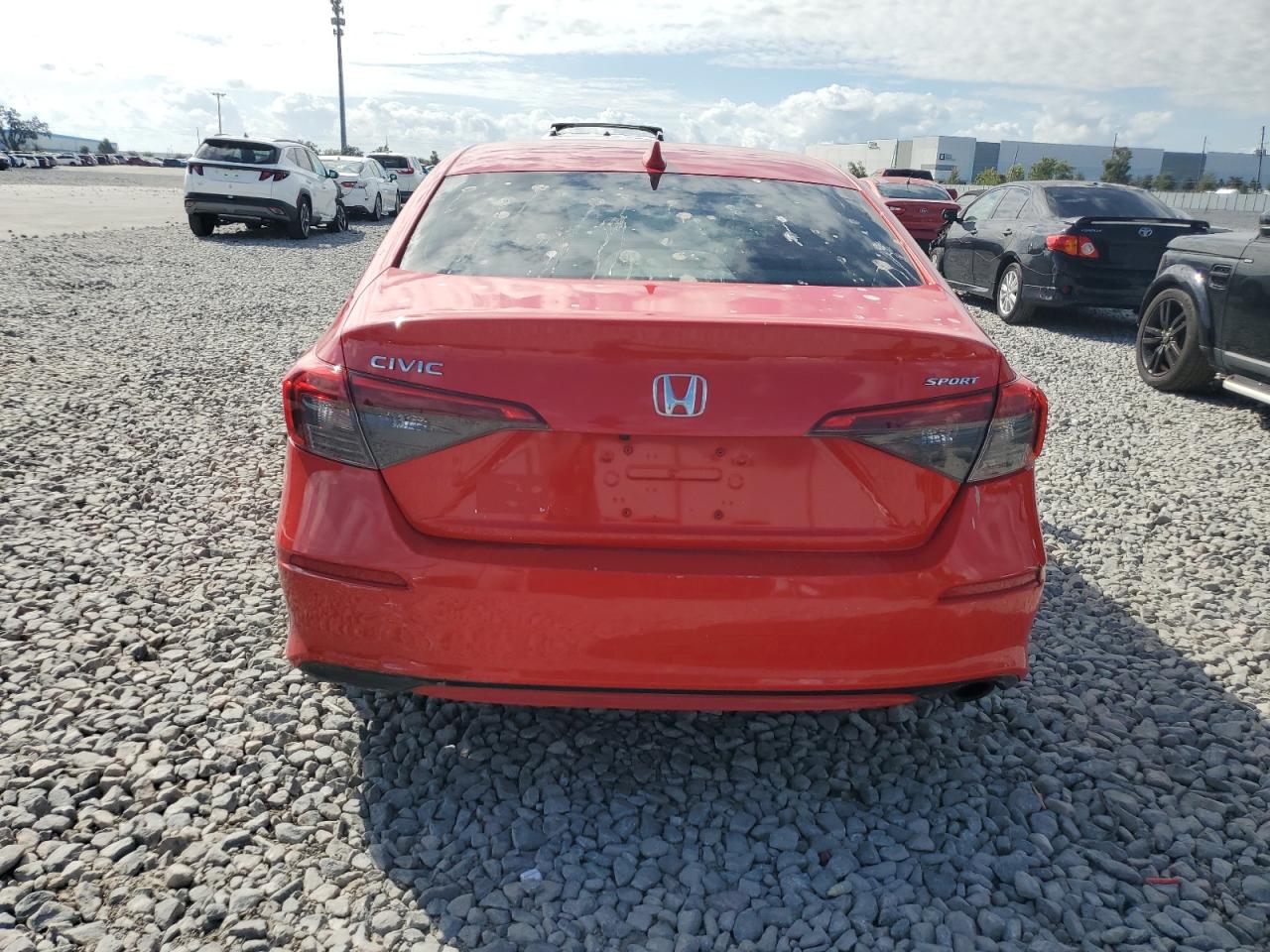 Lot #3302729999 2022 HONDA CIVIC SPOR