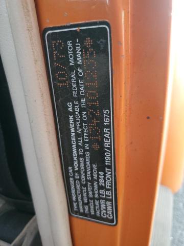 1974 VOLKSWAGEN BEETLE #3284000801