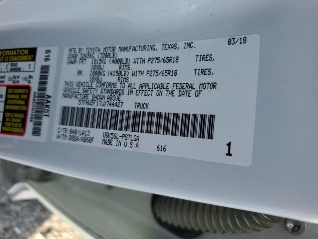 2018 TOYOTA TUNDRA CRE #3309597591