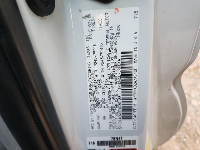 2014 TOYOTA TACOMA ACC #3285735658