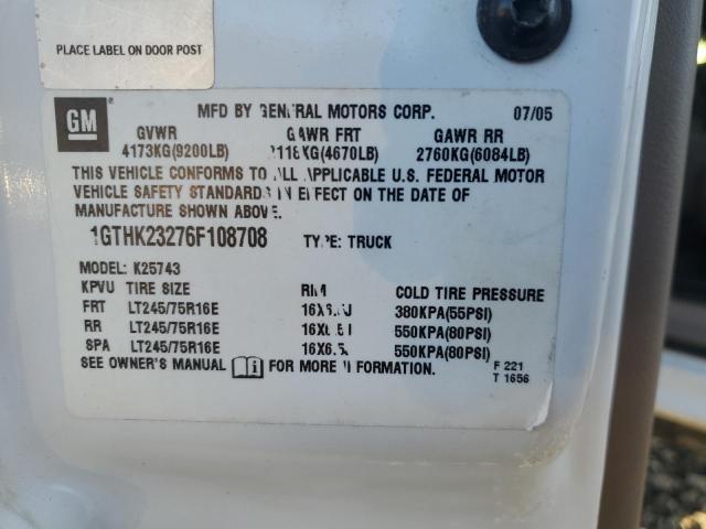 2006 GMC SIERRA K25 #3287688037