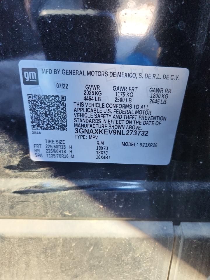 CHEVROLET EQUINOX LT