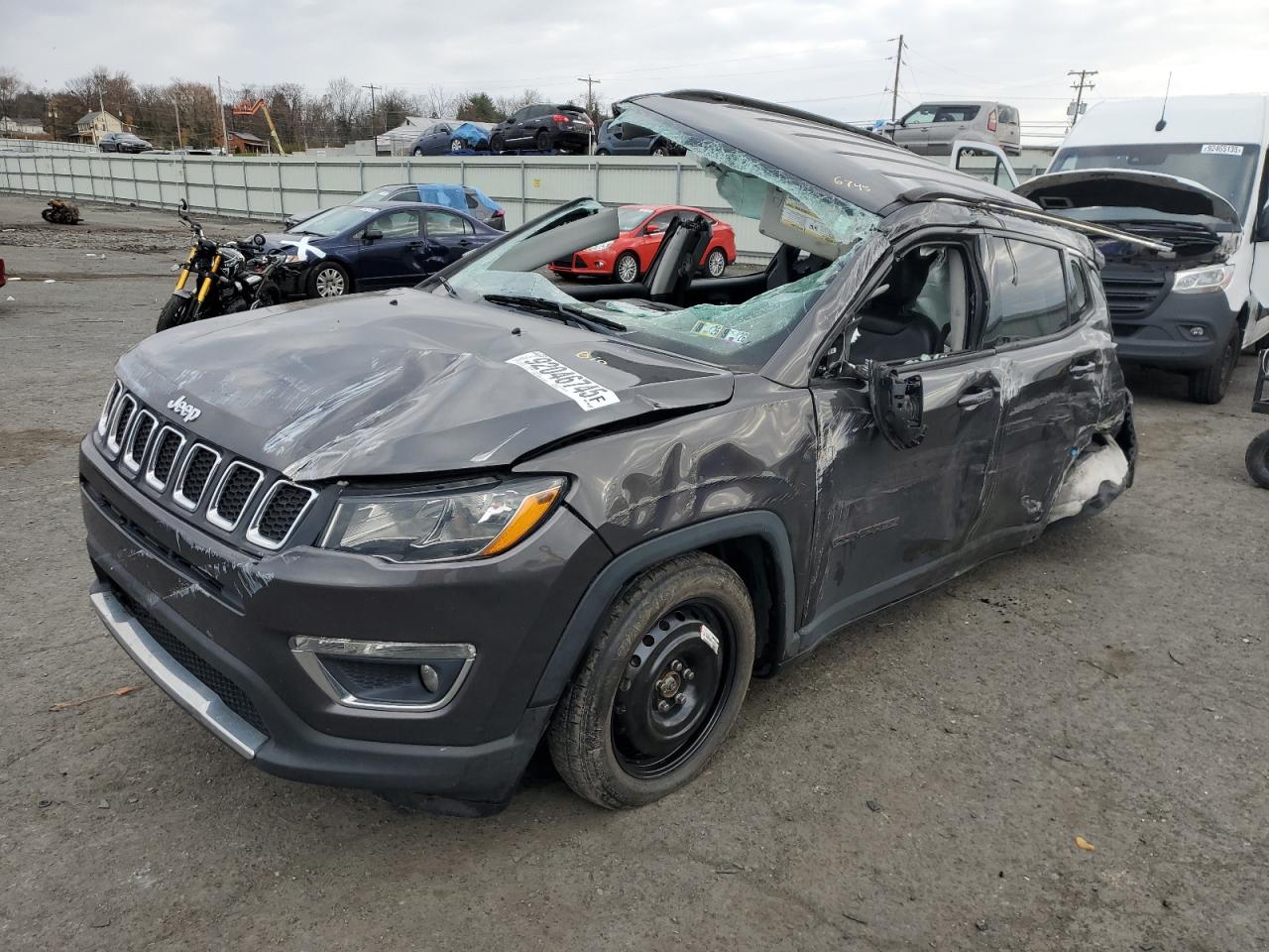 Lot #3301892487 2021 JEEP COMPASS LI