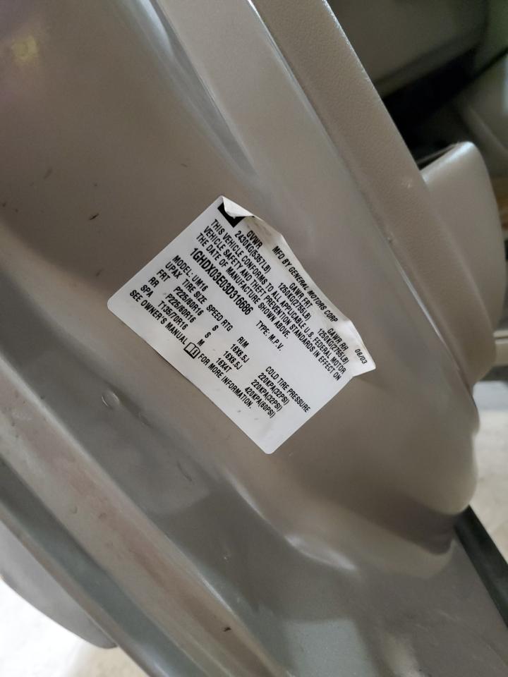 Lot #3287363985 2003 OLDSMOBILE SILHOUETTE