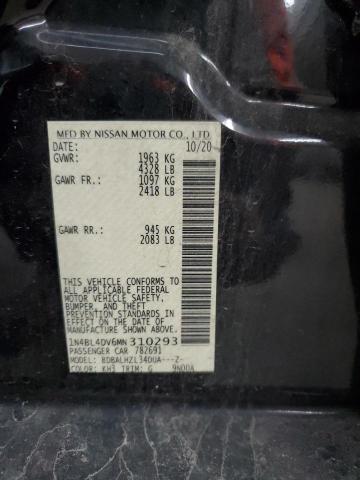 2021 NISSAN ALTIMA SV #3316812398