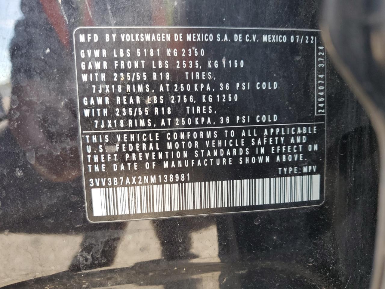 VOLKSWAGEN TIGUAN SE