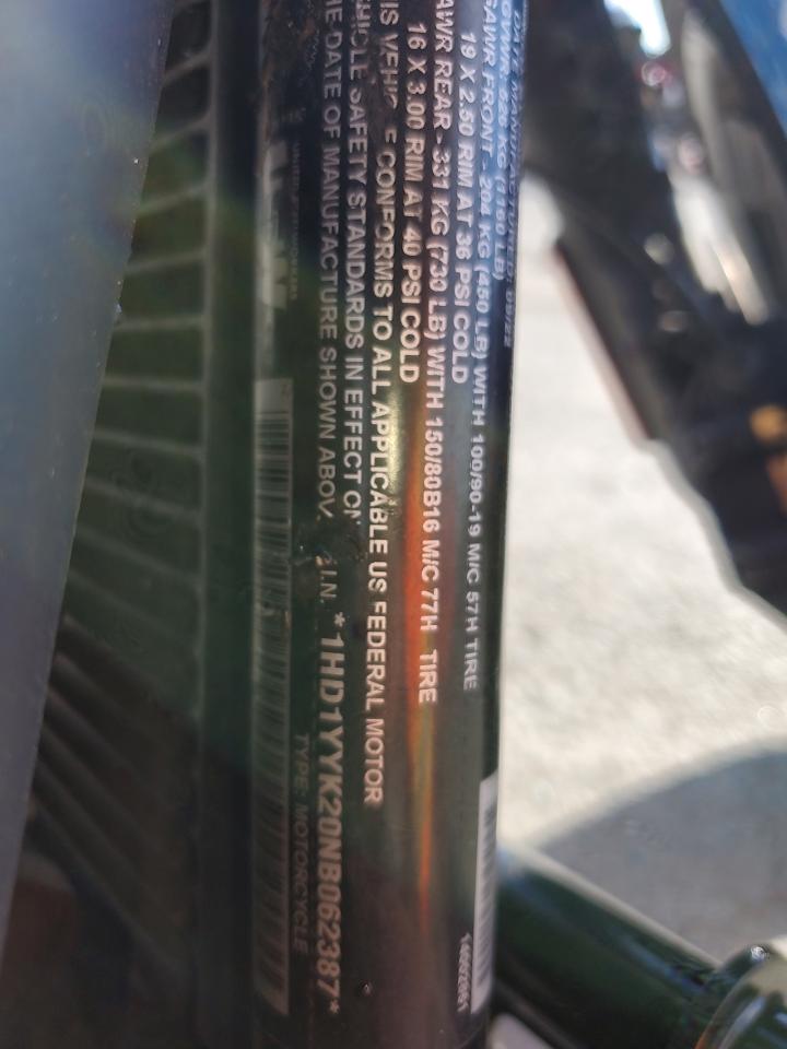 Lot #3319230714 2022 HARLEY-DAVIDSON FXBBS