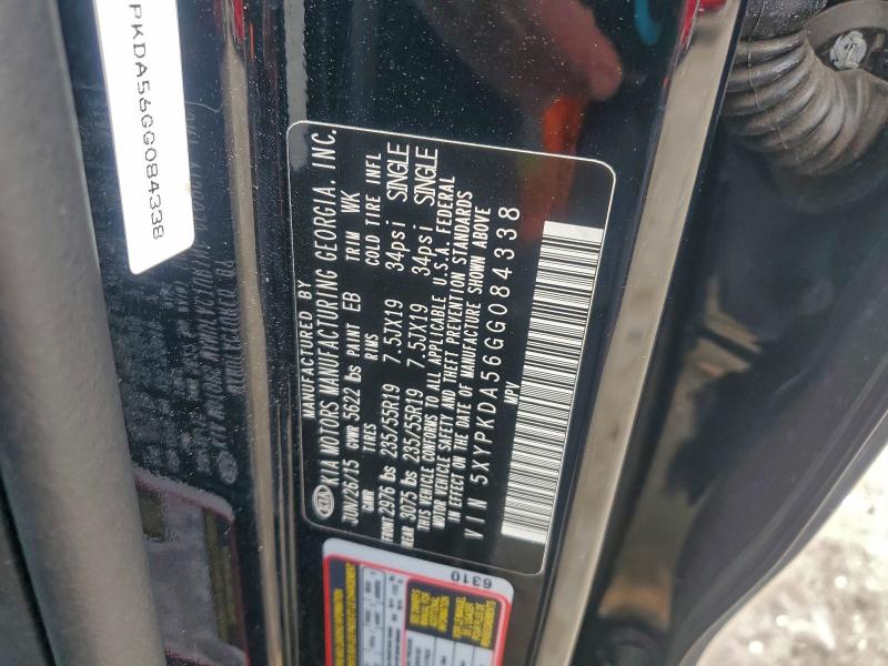 2016 KIA SORENTO SX #3303830456