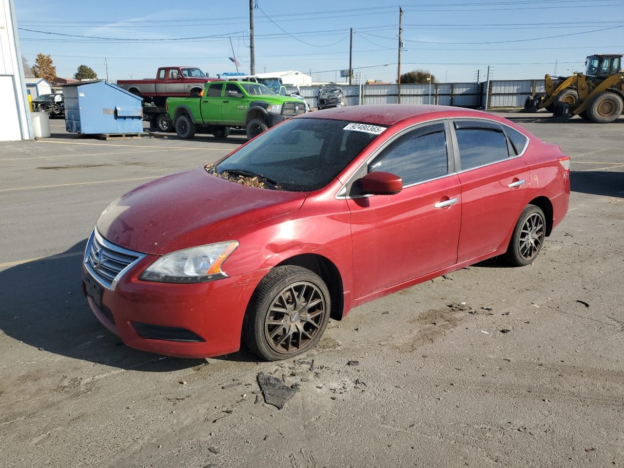 Lot #3291209963 2014 NISSAN SENTRA S