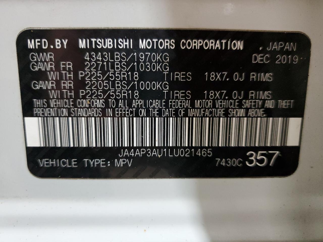 MITSUBISHI OUTLANDER ES