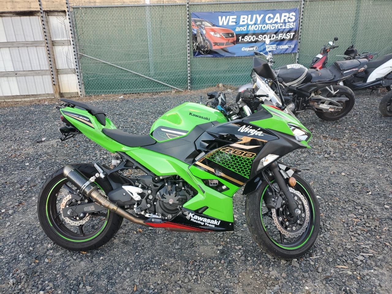 Lot #3303689036 2020 KAWASAKI EX400