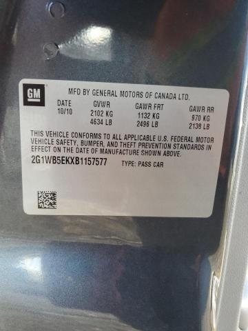 2011 CHEVROLET IMPALA LT #3285591271