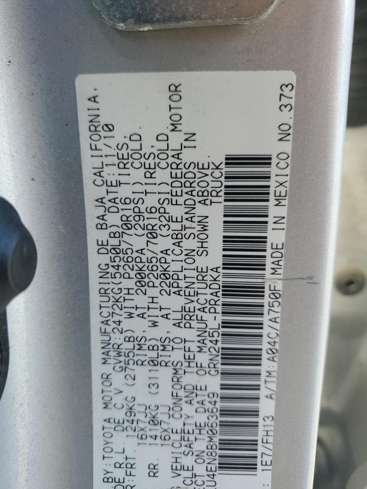 TOYOTA TACOMA DOUBLE CAB