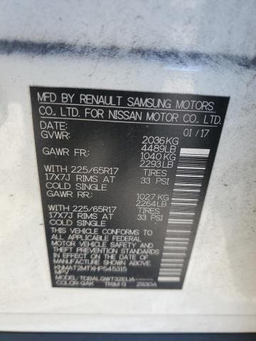 2017 NISSAN ROGUE S #3305396300