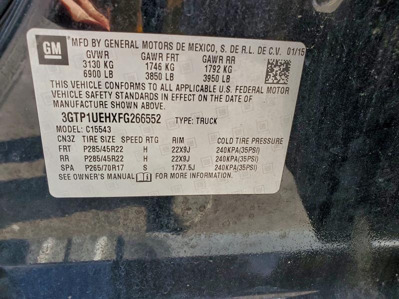 2015 GMC SIERRA C15 #3302885961