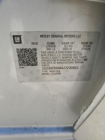 2018 CHEVROLET CRUZE LT #3292373286