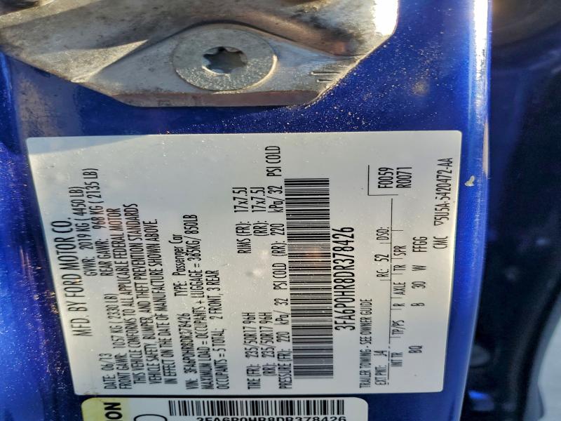 2013 FORD FUSION SE #3286599165