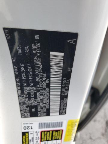 2015 TOYOTA SIENNA XLE #3303879729