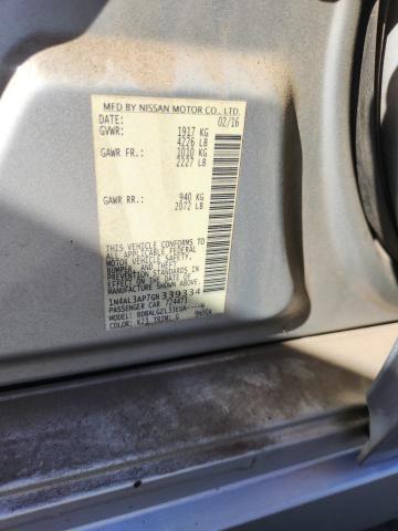 2016 NISSAN ALTIMA 2.5 #3284157536