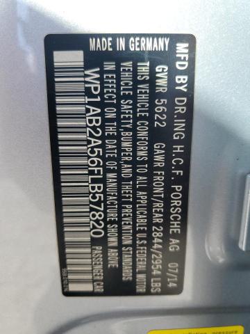 2015 PORSCHE MACAN S #3291416147