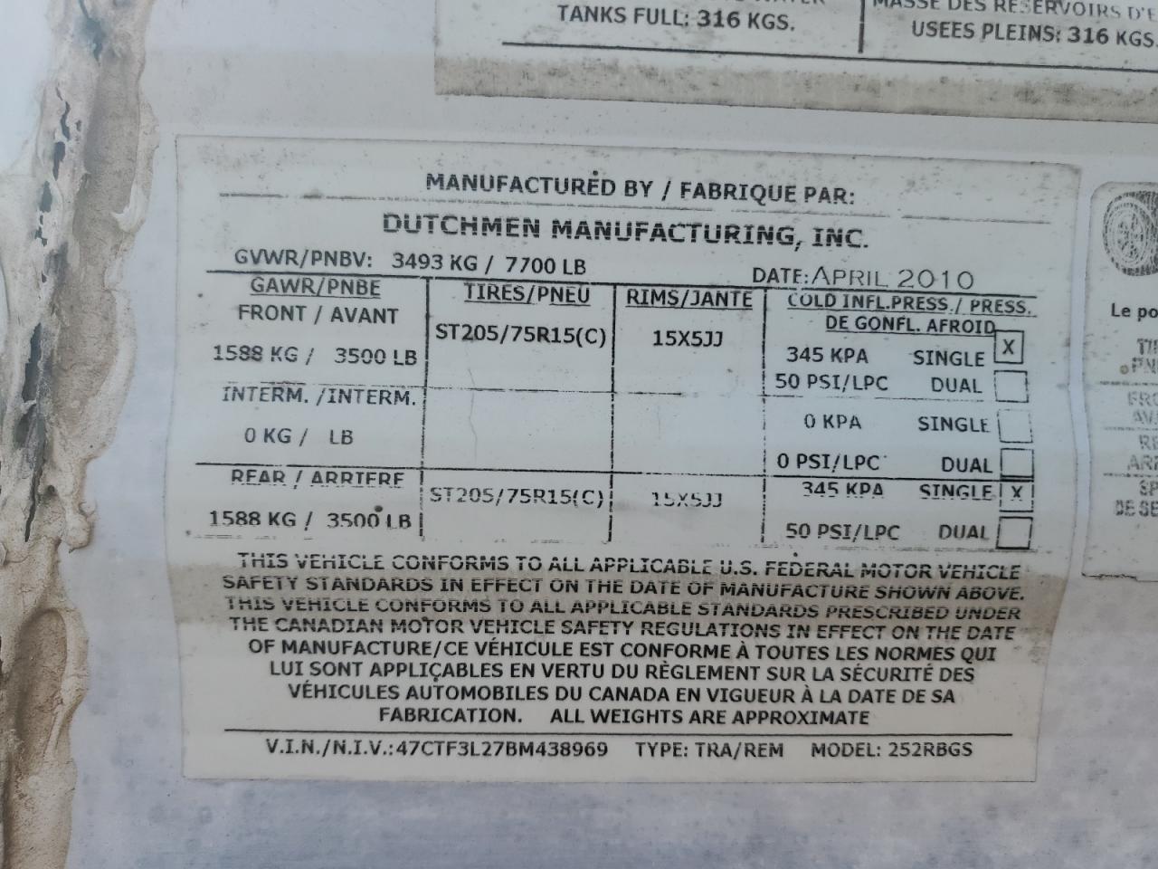 Lot #3285102383 2011 UNK TRAILER