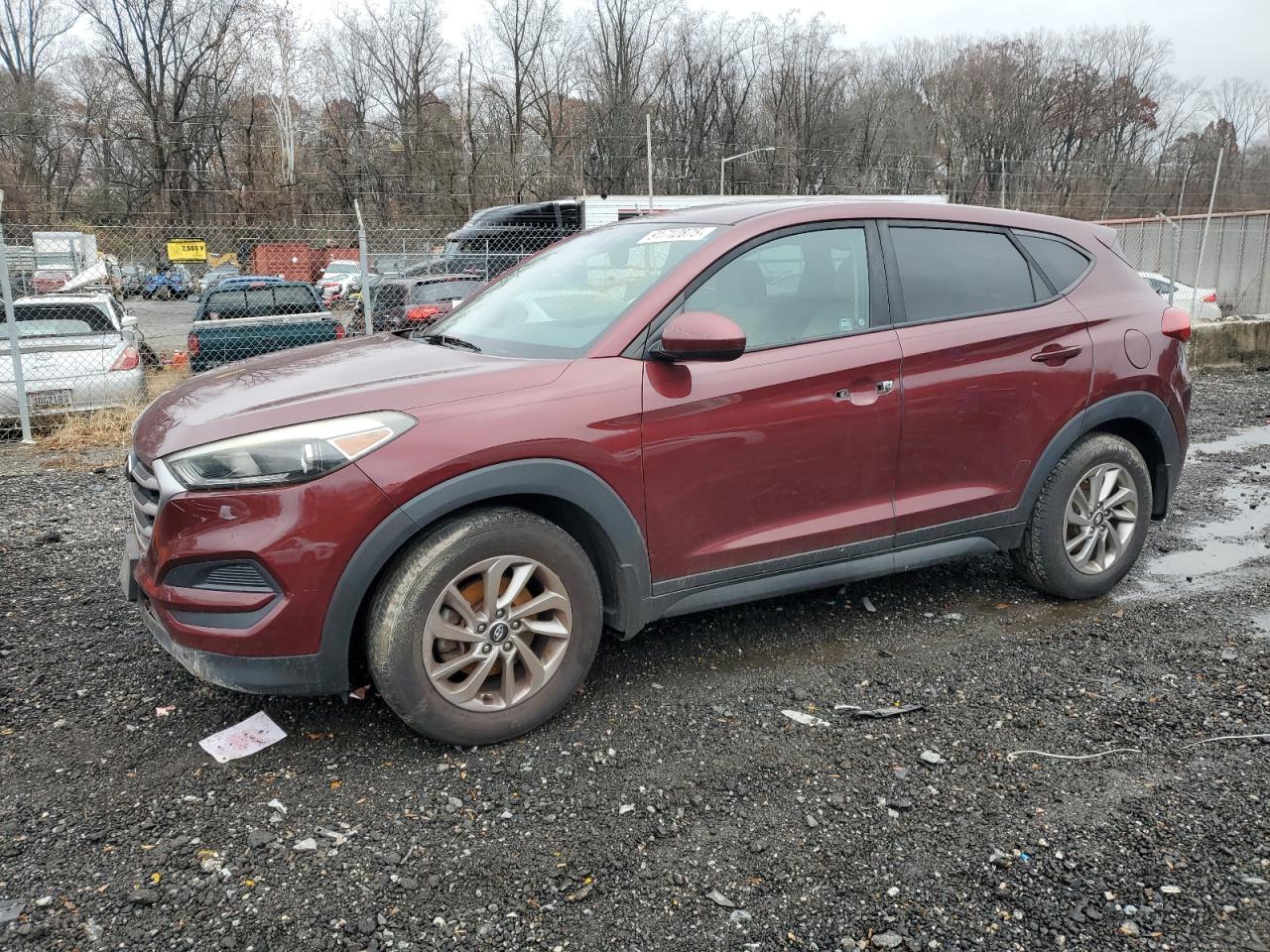 Lot #3297173894 2017 HYUNDAI TUCSON SE