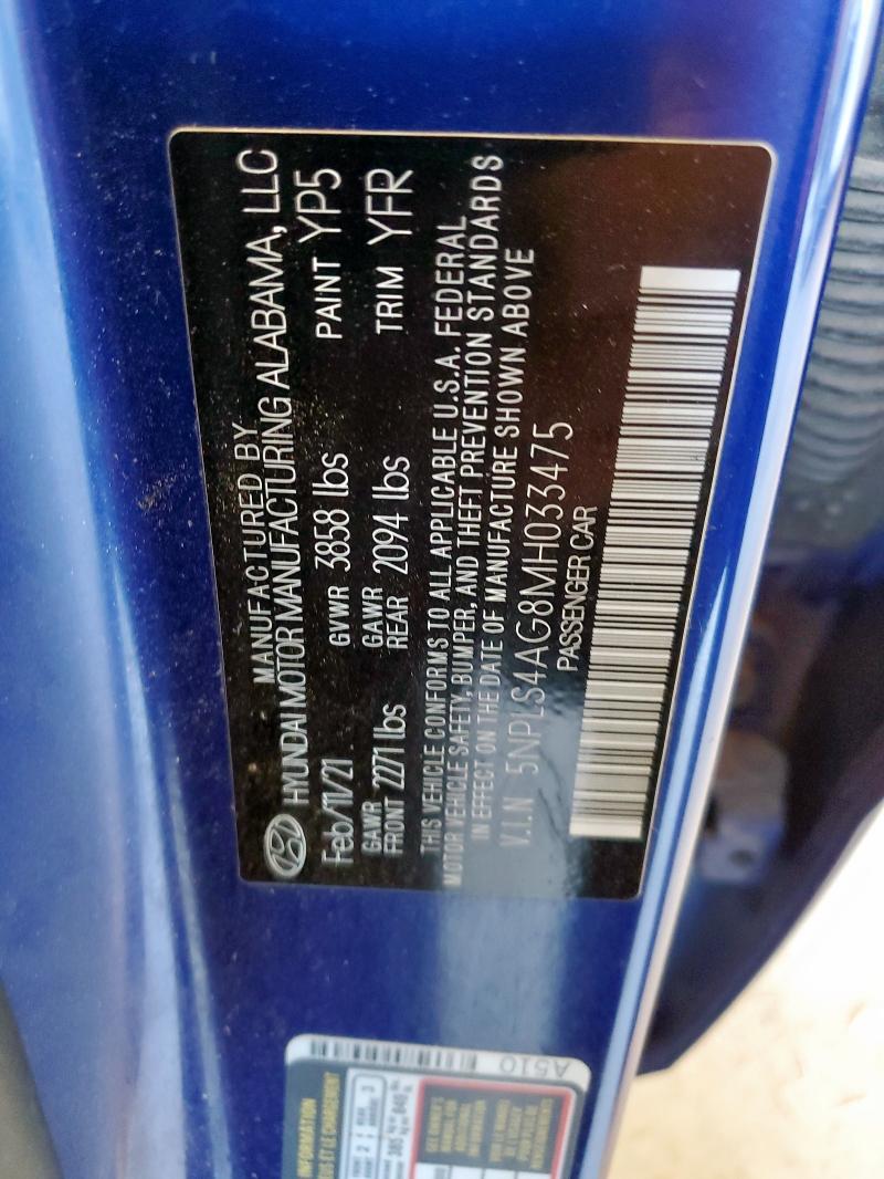 2021 HYUNDAI ELANTRA SE #3303920708