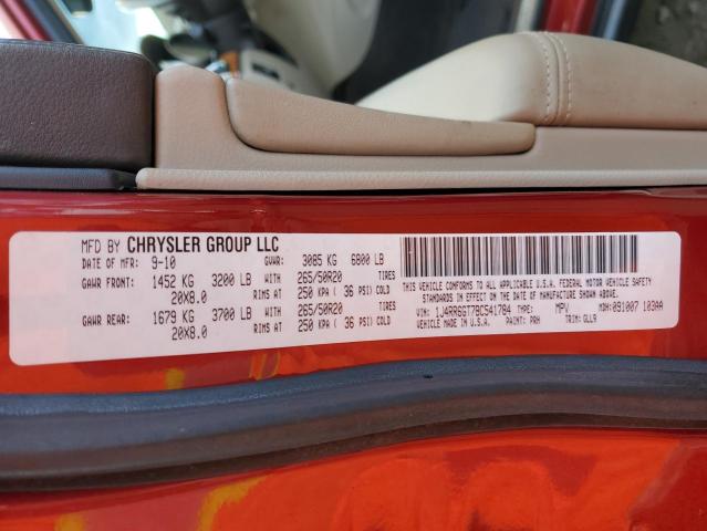 2011 JEEP GRAND CHER - 1J4RR6GT7BC541784