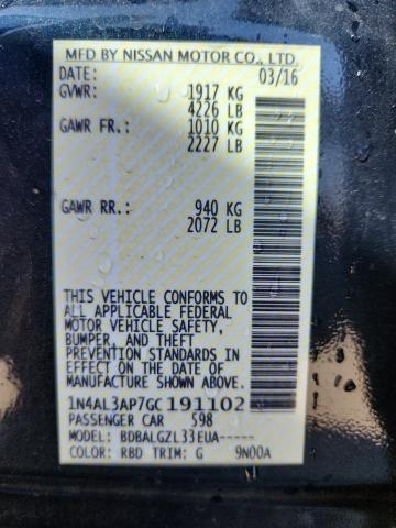 2016 NISSAN ALTIMA 2.5 #3285973587