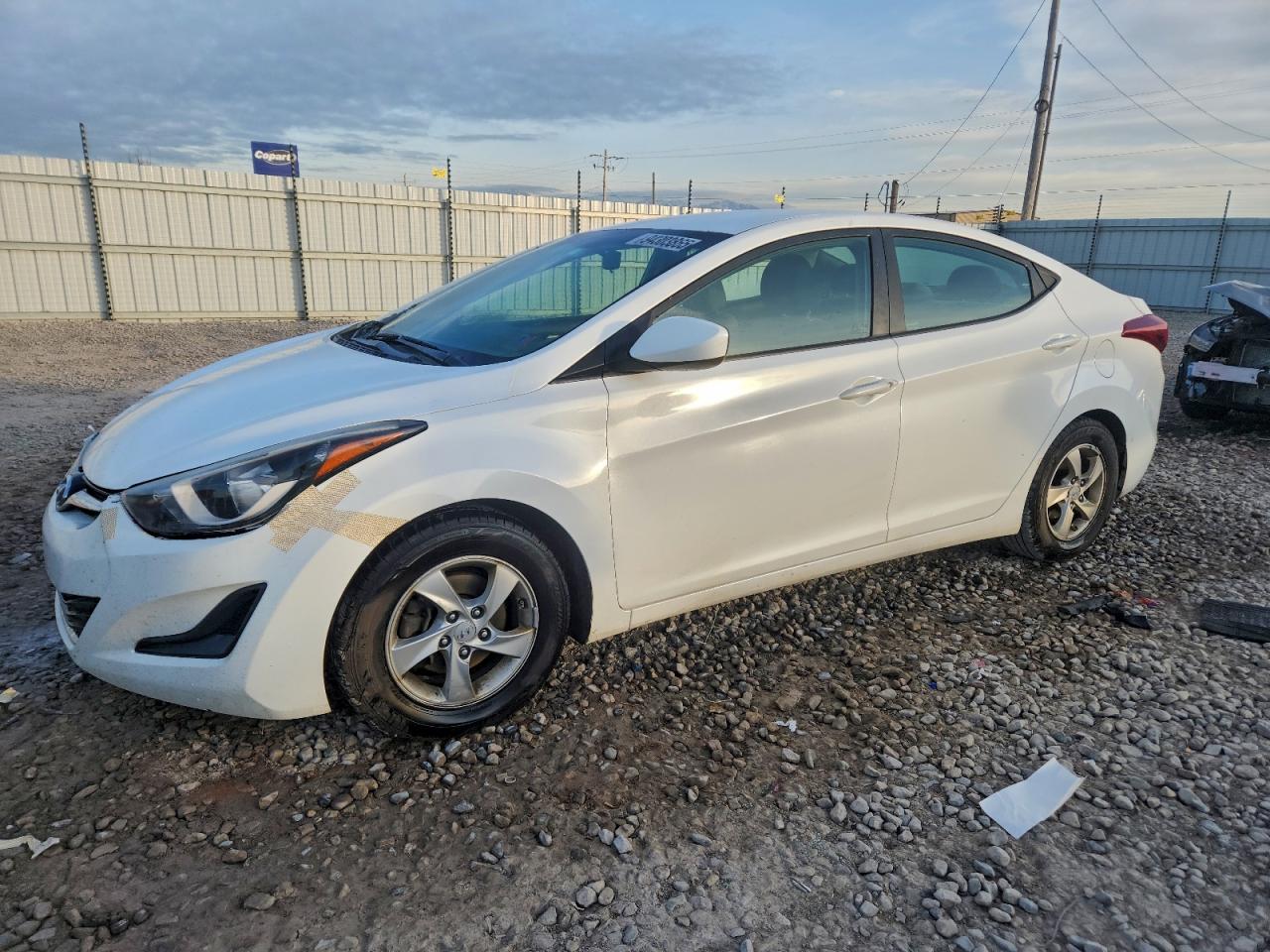 Lot #3312874222 2014 HYUNDAI ELANTRA SE