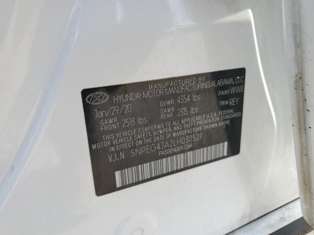 2020 HYUNDAI SONATA SE #3302824972