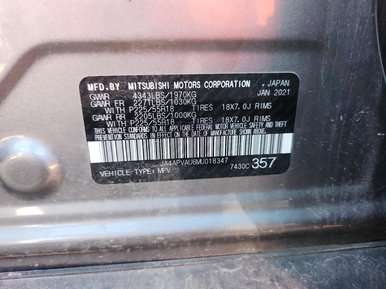 MITSUBISHI OUTLANDER SE