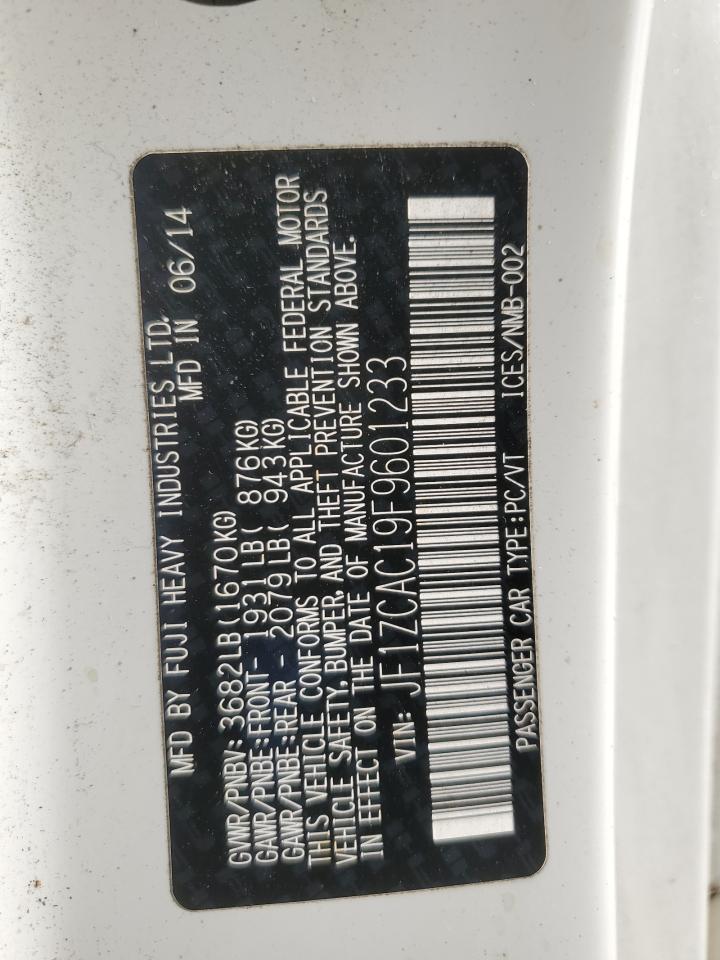 SUBARU BRZ 2.0 LIMITED